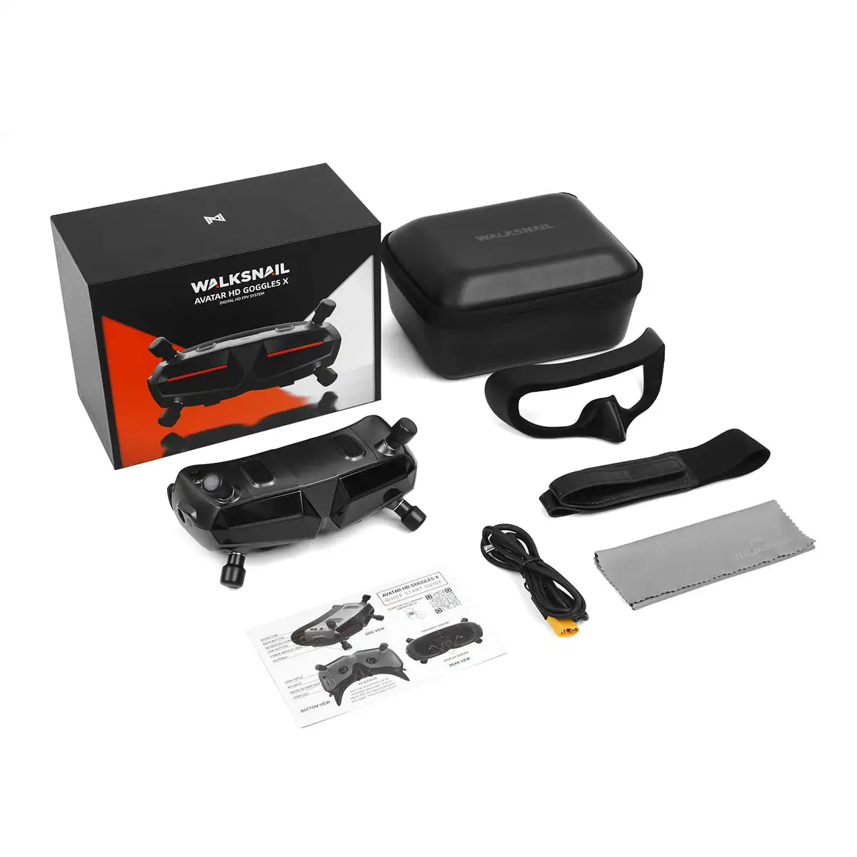 Fpv Goggles Walksnail Avatar Hd - Walksnail Avatar HD Gözlükler X 1080P