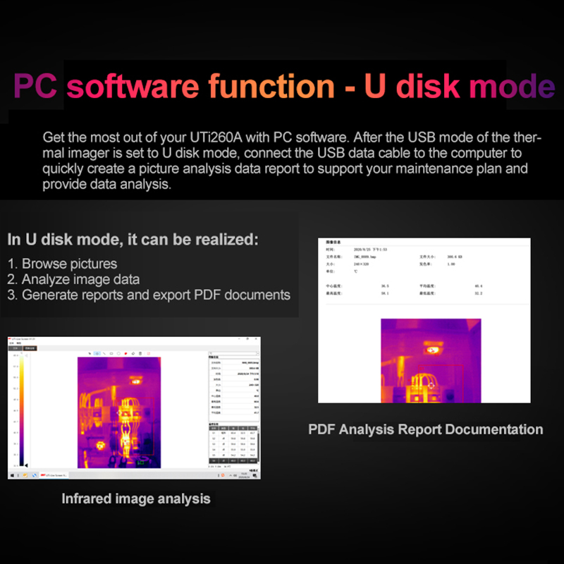 UNI-T UTI260B UTI260A Termal G - Thermal Imaging Camera Pcb Repair incelemesi ve fiyatı