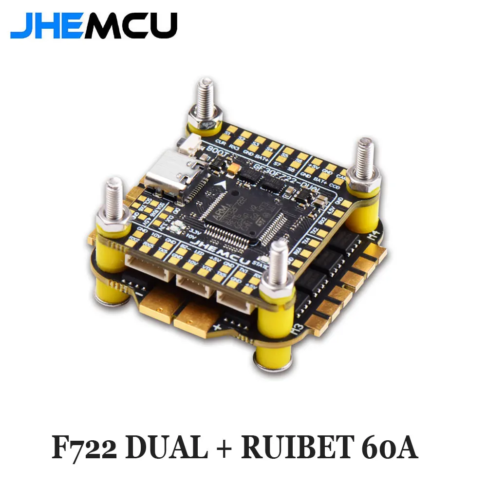 UniFlyJHEMCU F7 Stack F722 Çif - Fpv Flight Controller F7 Stack 60A incelemesi ve fiyatı